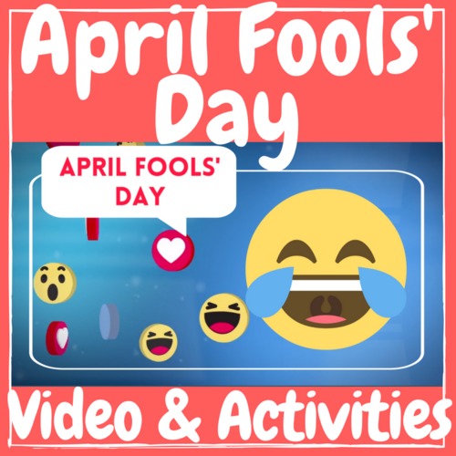 Preview of April Fools' Day Video and Activities Kit!