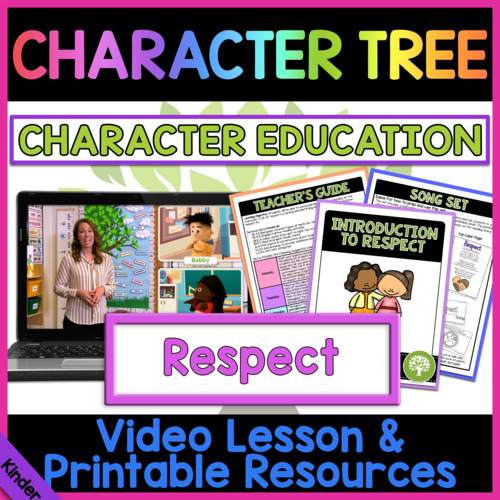 Preview of Respect 1 of 4 | Character Education for Kindergarten