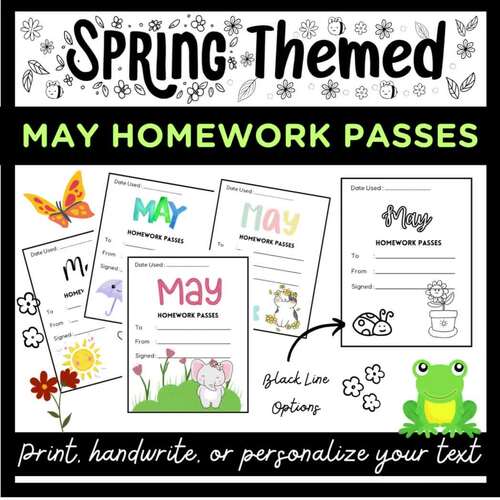 spring homework pass