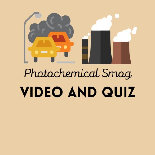 Preview of Photochemical Smog Environmental Science Video and Quiz