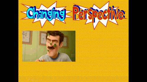 Changing Perspective PPT with Audio Narration Grades 2 - 5 Common Core