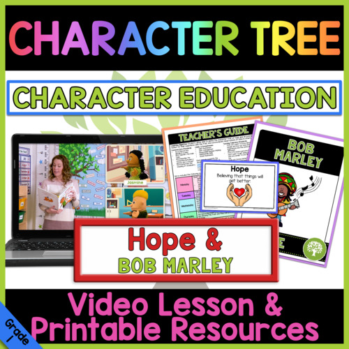 Preview of Hope & Bob Marley | Character Education Video Lesson