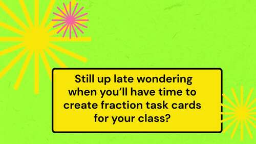 Fractions Adding & Subtracting Like Denominators Word Problems Task ...