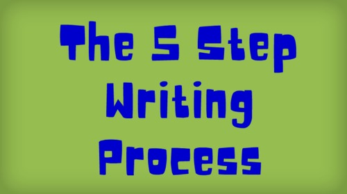 Preview of The Five Step Writing Process