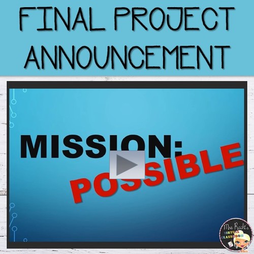 Preview of Task Based Learning Editable Mission Video