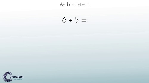 Preview of Add and Subtract Within Twenty
