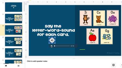 Letter Sound Activities Distance Learning BUNDLE by Simply B Teaching