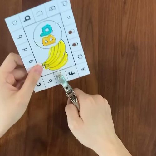 Alphabet Fine Motor Skills | Punch Cards by Tiny Teaching Shack | TpT