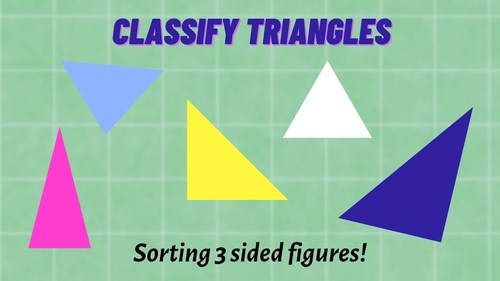 Preview of Classifying Triangles: 5th Grade Geometry Lesson Video for Upper Elementary Math