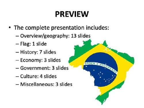 brazil presentation in english
