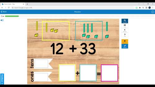 Two Digit Addition Boom Cards by Little Hands on Learning | TPT
