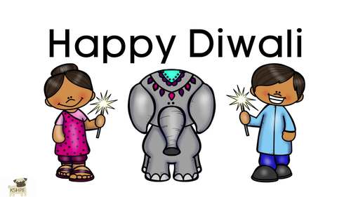 Preview of Happy Diwali Sight Word Reader, Festival of Lights India, Reading Video/Ebook