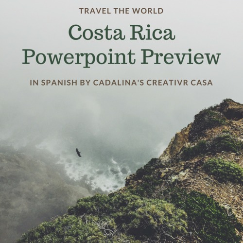 Preview of This is a preview video of my product "Costa Rica, PowerPoint and Response Q's"