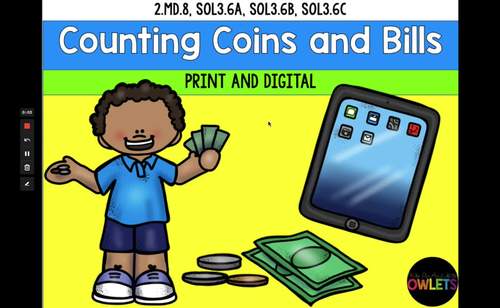 Counting Money Bills and Coins by Ms Avrick's Owlets | TPT