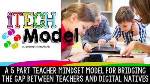 Preview of Technology Instruction Model - iTECH Model Research Study Video and eBook