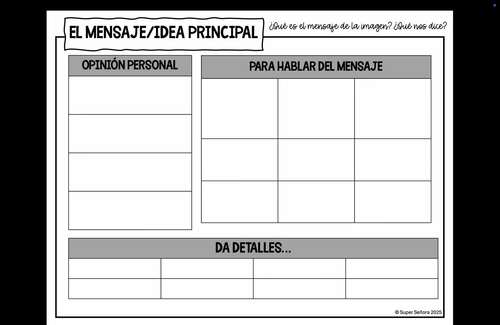 Spanish Chat Mats & Speaking Images | Editable Daily Prompts by SuperSra