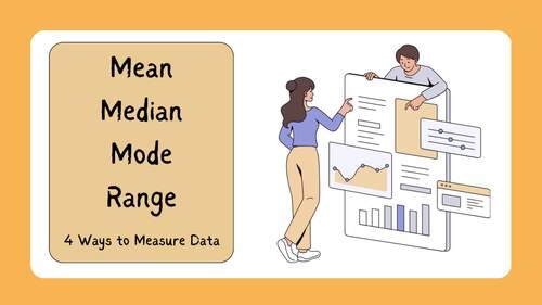 Mean Median Mode and Range Data Management PowerPoint Presentation Guide