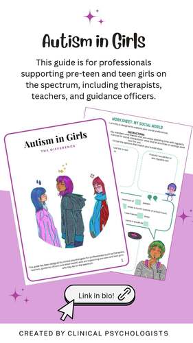 Autism and Girls THE DIFFERENCE - A practical guide for professionals ...