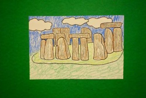 Preview of Let's Draw Stonehenge!