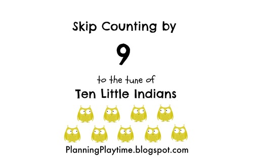 Preview of Skip Counting by 9