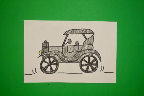 Let's Draw a Model T Automobile!