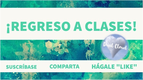 Preview of ~ ¡Regreso a Clases! ~  SPANISH Back to School Video