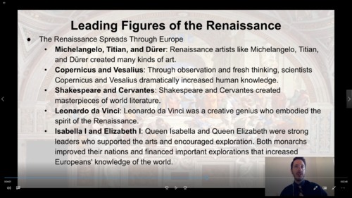 Preview of Leading Figures of the Renaissance (Middle School Social Studies)