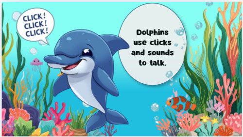 Dolphin Fun Facts Animated Video for Kids | Educational Learning Resource