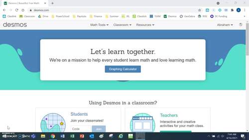 Preview of Desmos House Tutorial - How to create equation art in desmos
