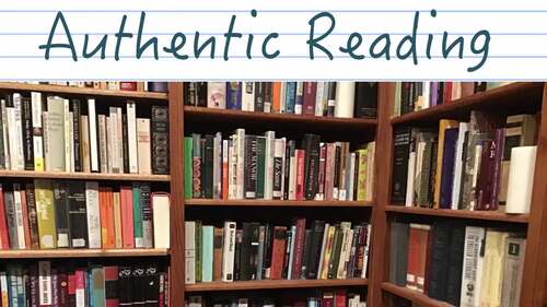 Preview of Authentic Reading Strategies for Students