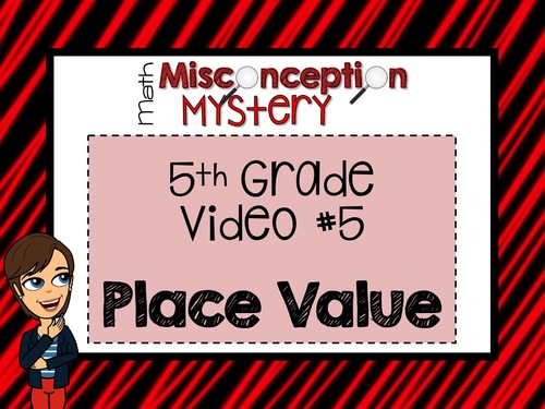 Preview of 5th Grade Math Mystery | #5: Place Value | DISTANCE LEARNING