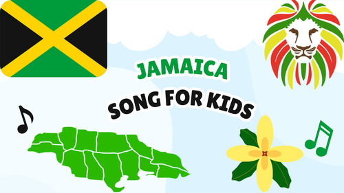 Preview of Jamaica Song for Kids | Geography Video, MP3 & Lyrics PDF