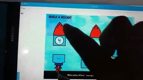 BOOM CARDS MATH KINDERGARTEN ACTIVITY NUMBER SENSE TO 20 ROCKET ...