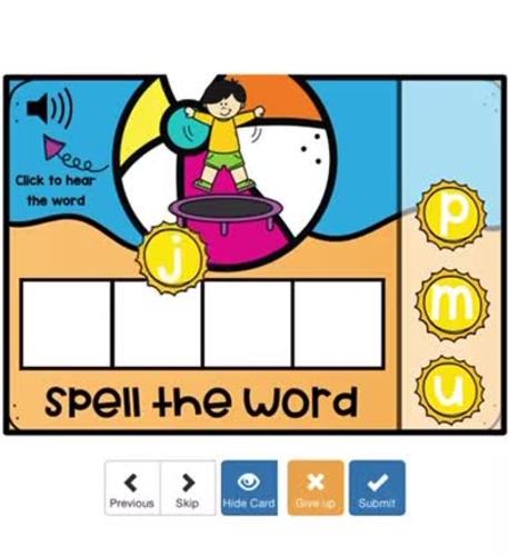 Boom Cards - Summer Blends by To Teach A Mockingbird | TPT