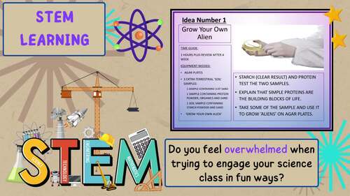 53 IDEAS FOR YOUR STEM CLUB & LESSON PRACTICALS