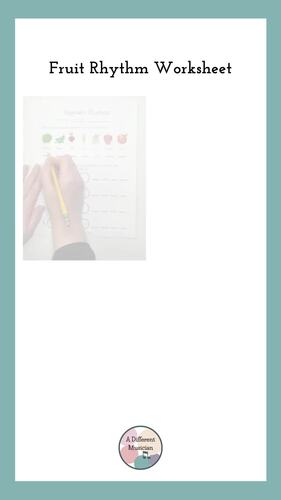 Quarter and Eighth Note Vegetable Rhythm Activities for Elementary Music