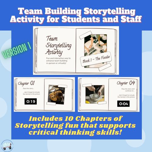 Preview of #1 - Team Building Storytelling Activity/Icebreaker for Students/Staff