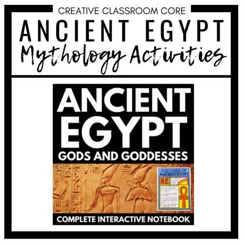 Ancient Egypt Gods - Egypt Mythology Unit - Egyptian Gods Activities ...