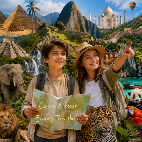 Preview of Carson & Piper Explore the World Collection