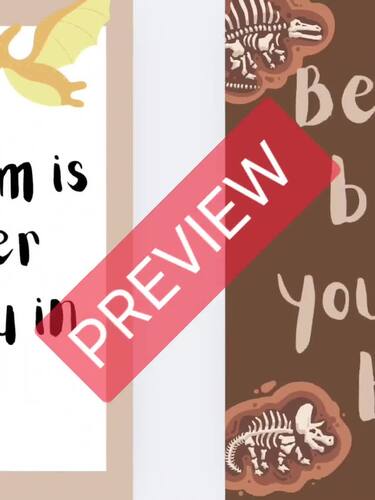 Classroom Decorations: Dinosaur Theme - Classroom Decor Posters | TPT