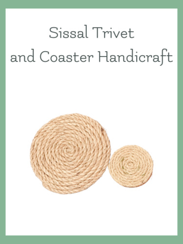 Preview of Sissal Trivet and Coaster Handicraft