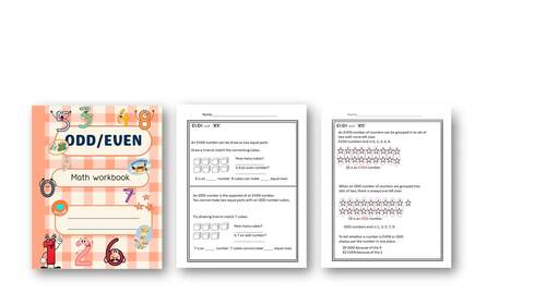 EVEN and ODD Numbers Worksheets