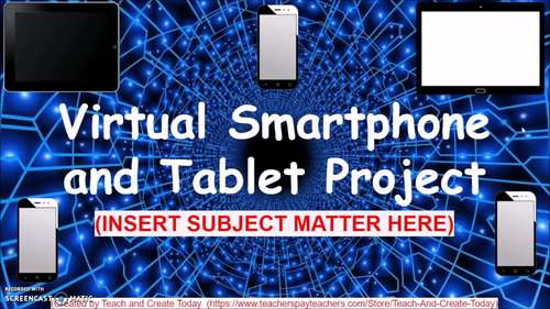 CLASS COLLABORATIVE PROJECT Digital Smartphone Tablet Any Subject ...