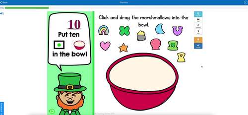 Counting to 10 | St Patrick's Day Boom Cards by Teaching Autism | TPT