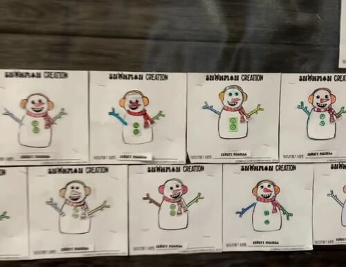 Multi Step Equations with Variables on Both Sides Winter Coloring Activity