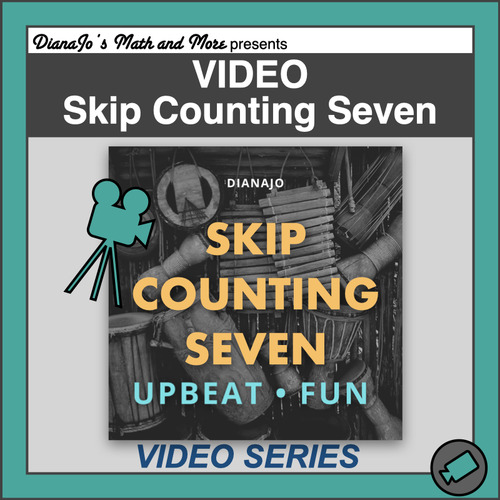 Preview of Skip Counting by 7 | Multiplication Facts Video | Middle School Math