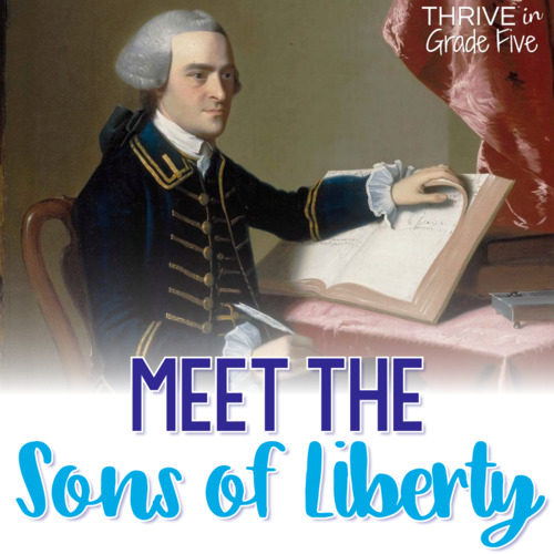 Preview of Meet the Sons of Liberty: Video, Informational Text, Google Slides, & More