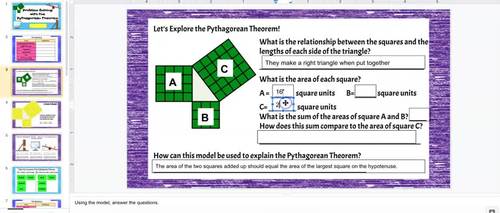 Problem Solving with the Pythagorean Theorem Google Ready TEKS 8.6C 8 ...