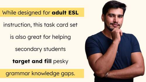 Possessive Adjectives Grammar for Adult ESL & Secondary Review