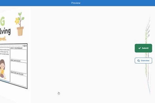 Spring Problem Solving for Speech Therapy Boom Cards by Speechie Witchie